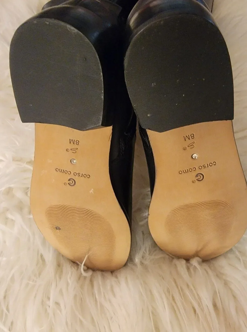 🆕️🏇Corso Como Leather Riding Boots, Black - Sz 8